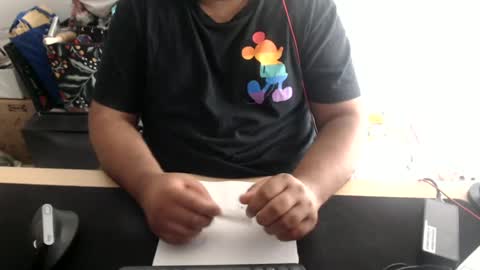 Snapshot of ohfck11 chatting on July 7, 7:34 am Chubby Gary online show from July 7, 7:34 am
