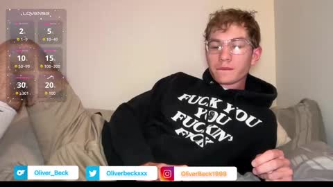 Oliver Beck online show from September 15, 2:55 am