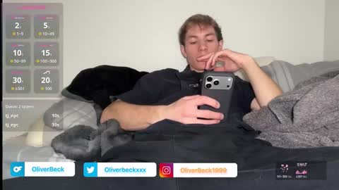 Oliver Beck online show from February 17, 8:04 pm