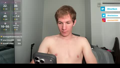 Oliver Beck online show from May 29, 7:56 pm