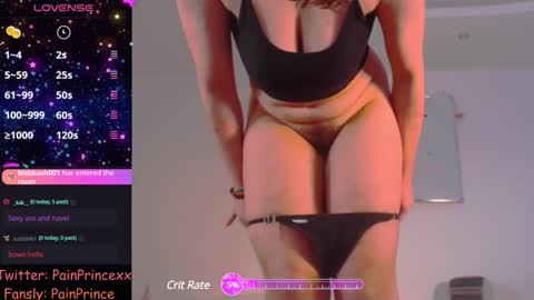 Snapshot of pain_prince chatting on January 30, 2:47 pm Pain Prince online show from January 30, 2:47 pm