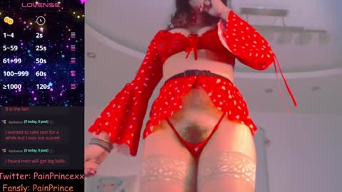 Snapshot of pain_prince chatting on February 5, 3:09 pm Pain Prince online show from February 5, 3:09 pm