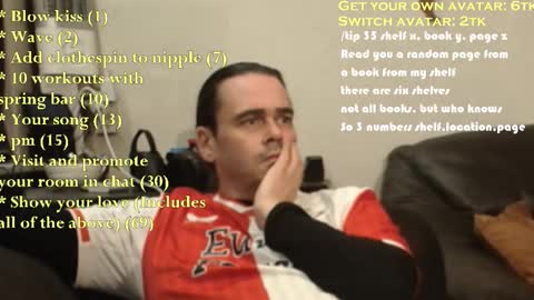 Chris online show from January 18, 9:51 pm