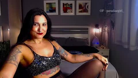 My alter ego Betinna Flowers - a tattooed Miss  -   Are you missing me come in here  -  online show from January 6, 9:43 pm