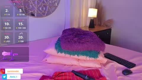 Snapshot of parisi_ chatting on March 9, 6:43 pm PARISI online show from March 9, 6:43 pm