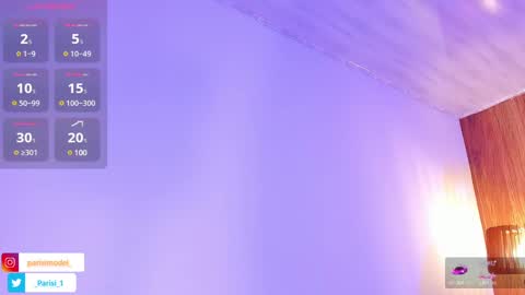 Snapshot of parisi_ chatting on March 11, 12:54 am PARISI online show from March 11, 12:54 am