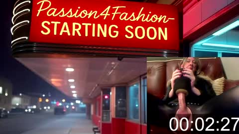 Snapshot of passion4fashion chatting on November 9, 5:06 am Passion4Fashion online show from November 9, 5:06 am