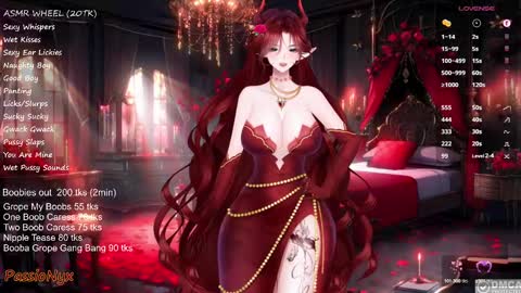 Succubus Nyx online show from February 7, 3:12 am