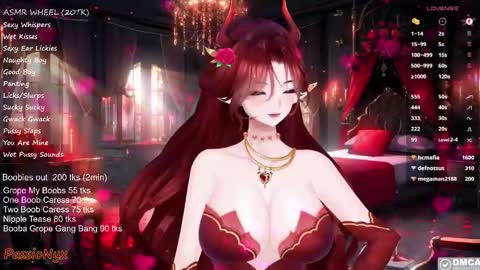 Succubus Nyx online show from February 16, 9:38 pm