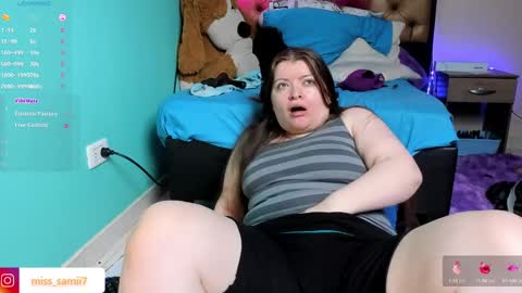 Snapshot of queensami7 chatting on February 24, 9:21 am Samantha online show from February 24, 9:21 am