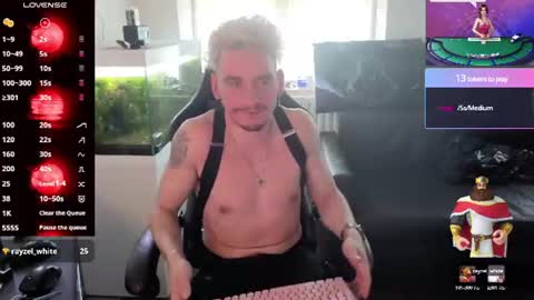 Rayzel White online show from June 13, 12:36 pm