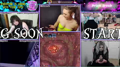 Snapshot of rollseduction chatting on April 21, 11:29 pm Roll For Seduction online show from April 21, 11:29 pm