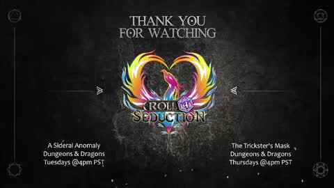 Snapshot of rollseduction chatting on May 27, 1:57 am Roll For Seduction online show from May 27, 1:57 am
