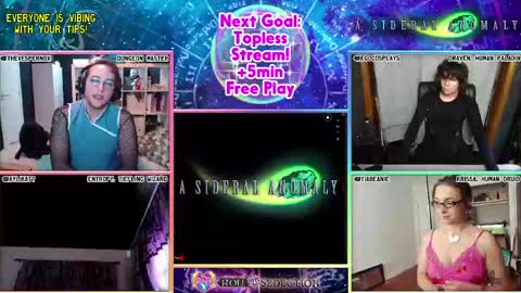 Snapshot of rollseduction chatting on June 2, 11:29 pm Roll For Seduction online show from June 2, 11:29 pm