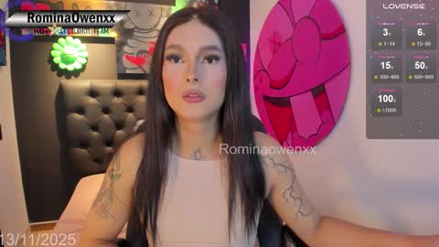 ROMINA OWEN online show from November 13, 8:02 am