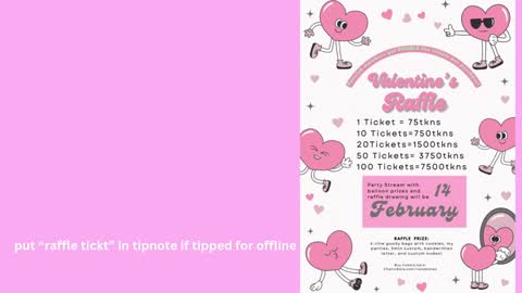 Rosie Bones online show from February 1, 7:02 pm