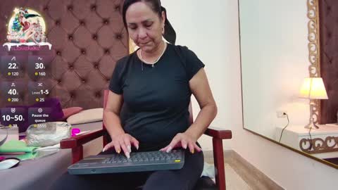 Snapshot of rubybonnet_ chatting on January 4, 11:22 am Ruby bonnet online show from January 4, 11:22 am