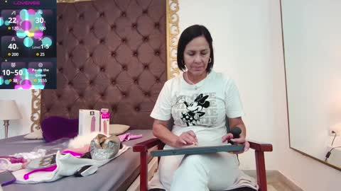 Snapshot of rubybonnet_ chatting on January 8, 11:10 am Ruby bonnet online show from January 8, 11:10 am