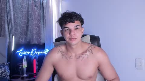 Snapshot of sam_dosantos chatting on March 8, 9:08 pm llll sammu llll online show from March 8, 9:08 pm
