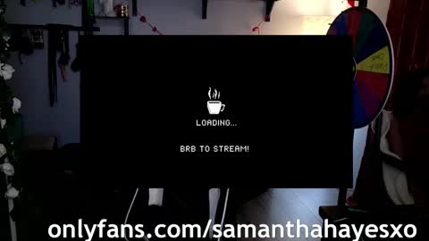 Snapshot of samanthahayesxoxo chatting on February 16, 6:32 am The Real Samantha Hayes haha online show from February 16, 6:32 am