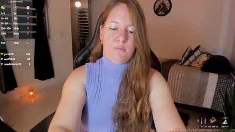 Snapshot of samanthaleon chatting on March 2, 3:30 am Samantha samy online show from March 2, 3:30 am