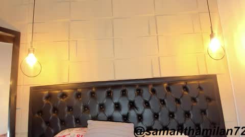 Snapshot of samanthamilan chatting on February 18, 10:33 am Alejandra online show from February 18, 10:33 am