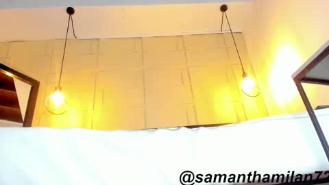 Snapshot of samanthamilan chatting on February 19, 10:33 am Alejandra online show from February 19, 10:33 am