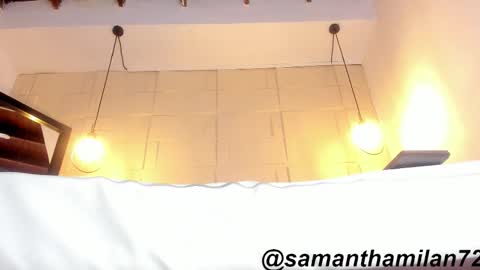 Snapshot of samanthamilan chatting on February 21, 10:38 am Alejandra online show from February 21, 10:38 am