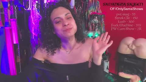 Samantha SayTen online show from October 16, 5:25 pm