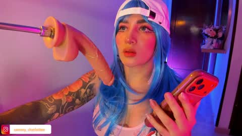Snapshot of sammy_charlottee chatting on May 10, 7:41 pm Sammy online show from May 10, 7:41 pm