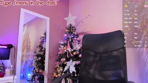 SaraAvila  online show from December 27, 12:39 am