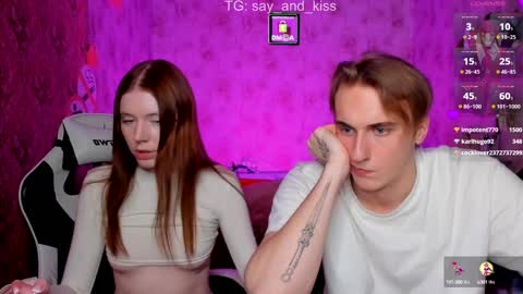 Say and kiss online show from January 14, 12:22 am