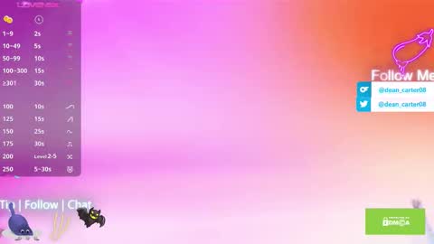 Dean Carter online show from September 21, 10:55 pm