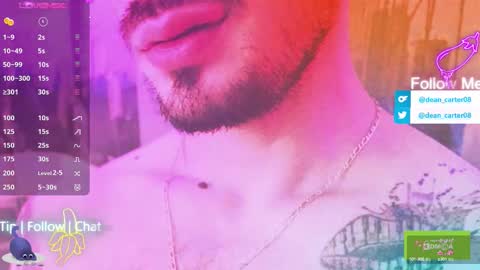 Dean Carter online show from September 22, 10:45 pm