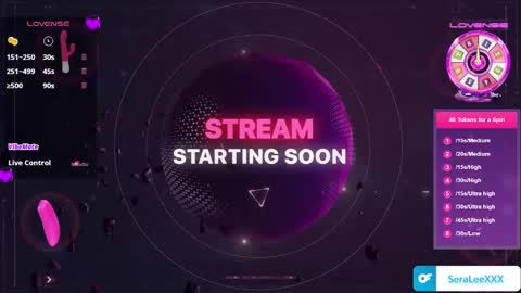 SeraLeeXXX online show from September 21, 8:54 pm