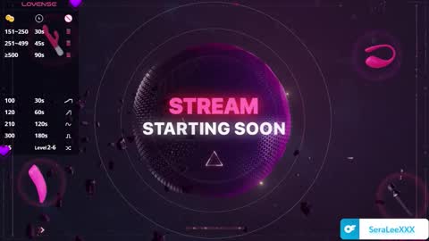 SeraLeeXXX online show from January 11, 10:37 pm