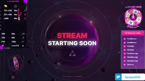 SeraLeeXXX online show from April 6, 5:03 pm