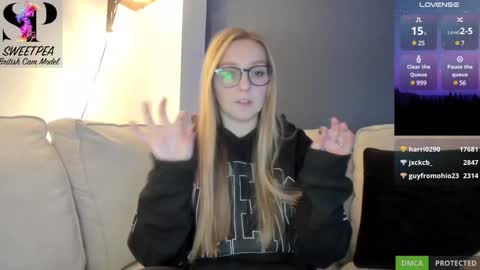 short sweetpea online show from December 19, 3:41 pm