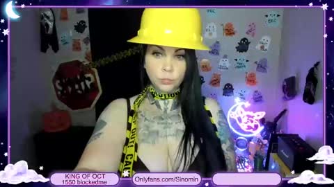 Snapshot of sinominx chatting on October 25, 2:41 am Sinomin online show from October 25, 2:41 am