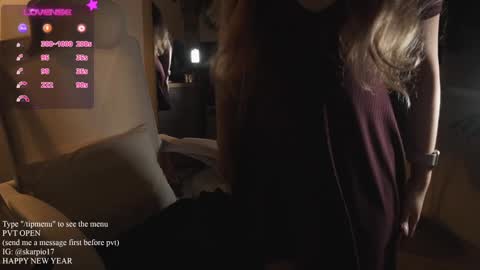 Im Scarlett  ONLINE  5pm-10pm NYC time  online show from January 2, 6:45 pm