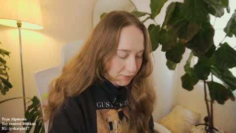 Snapshot of skarpio17 chatting on February 2, 2:38 pm Im Scarlett ONLINE 5pm-10pm NYC time online show from February 2, 2:38 pm