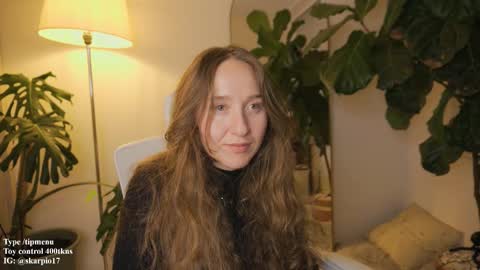 Snapshot of skarpio17 chatting on February 13, 2:40 am Im Scarlett ONLINE 5pm-10pm NYC time online show from February 13, 2:40 am