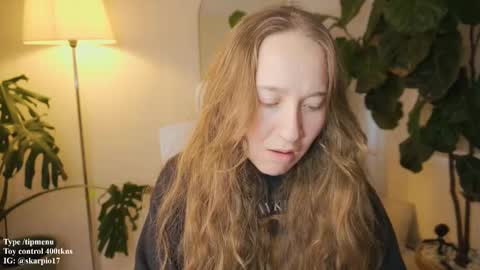 Snapshot of skarpio17 chatting on February 23, 8:50 pm Im Scarlett ONLINE 5pm-10pm NYC time online show from February 23, 8:50 pm