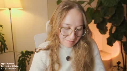 Snapshot of skarpio17 chatting on February 27, 2:22 am Im Scarlett ONLINE 5pm-10pm NYC time online show from February 27, 2:22 am