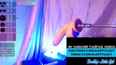 Snapshot of sloppylucy chatting on January 21, 4:48 pm SloppyLucy online show from January 21, 4:48 pm