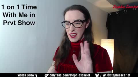 Stephie Scarlet online show from February 23, 6:44 am