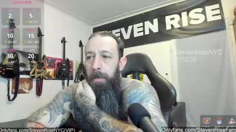 StevenRiseNYC online show from January 13, 4:07 am
