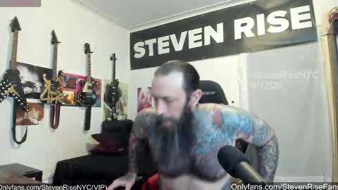 StevenRiseNYC online show from April 12, 11:10 pm