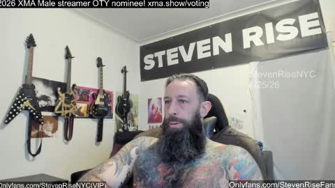 Snapshot of stevenrisenyc chatting on April 27, 11:30 am StevenRiseNYC online show from April 27, 11:30 am