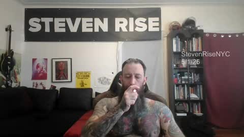 Snapshot of stevenrisenyc chatting on May 1, 6:34 pm StevenRiseNYC online show from May 1, 6:34 pm